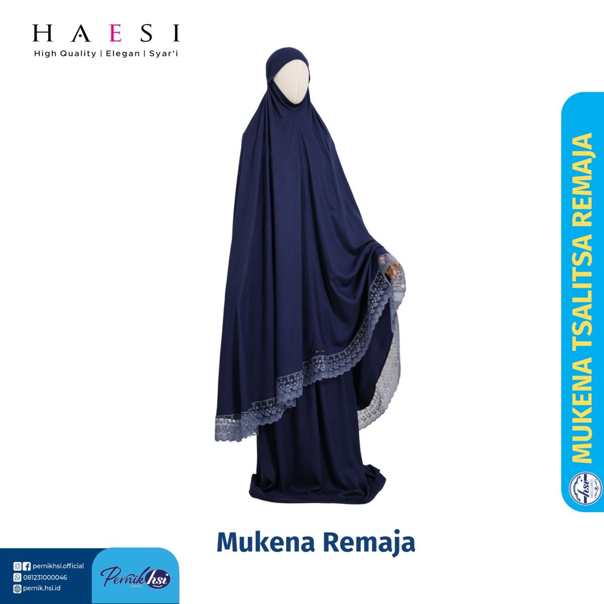 Mukena Tsalitsa Anak M - Navy