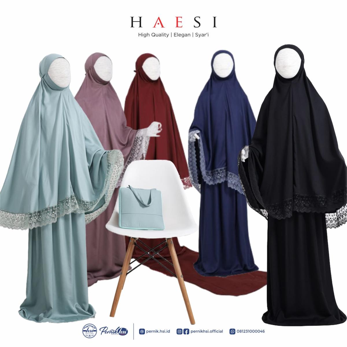 Mukena Tsalitsa - Black