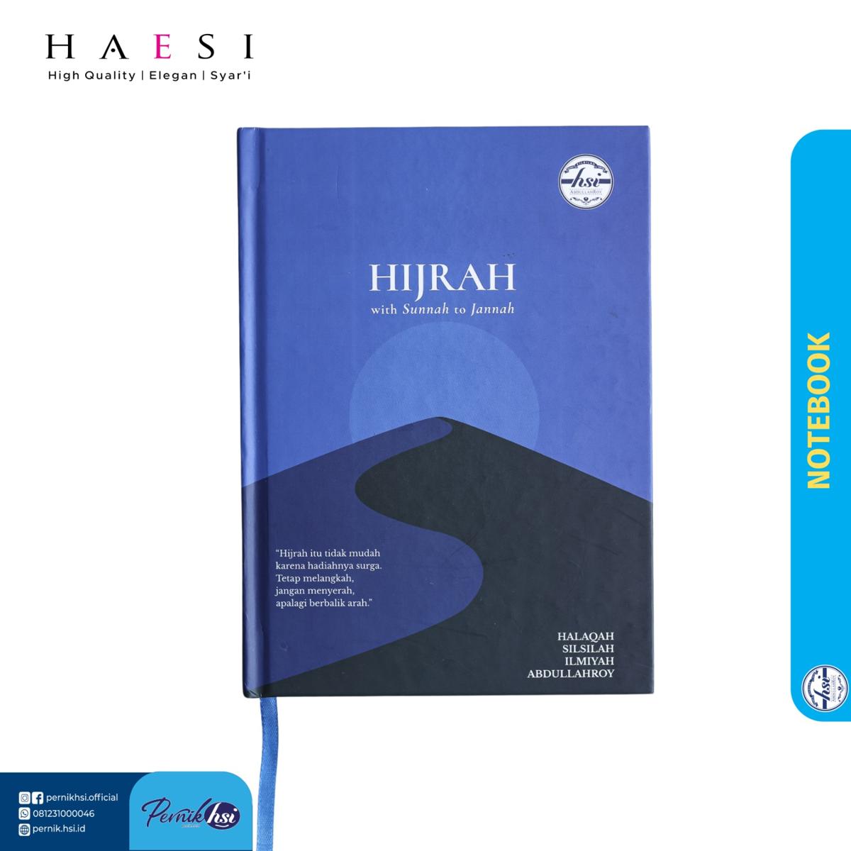 Notebook Hijrah HSI - Blue