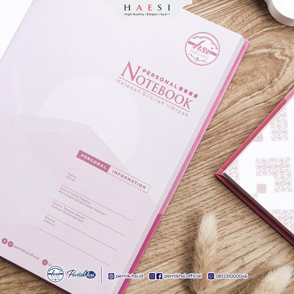 Notebook Hijrah HSI - Pink image 2